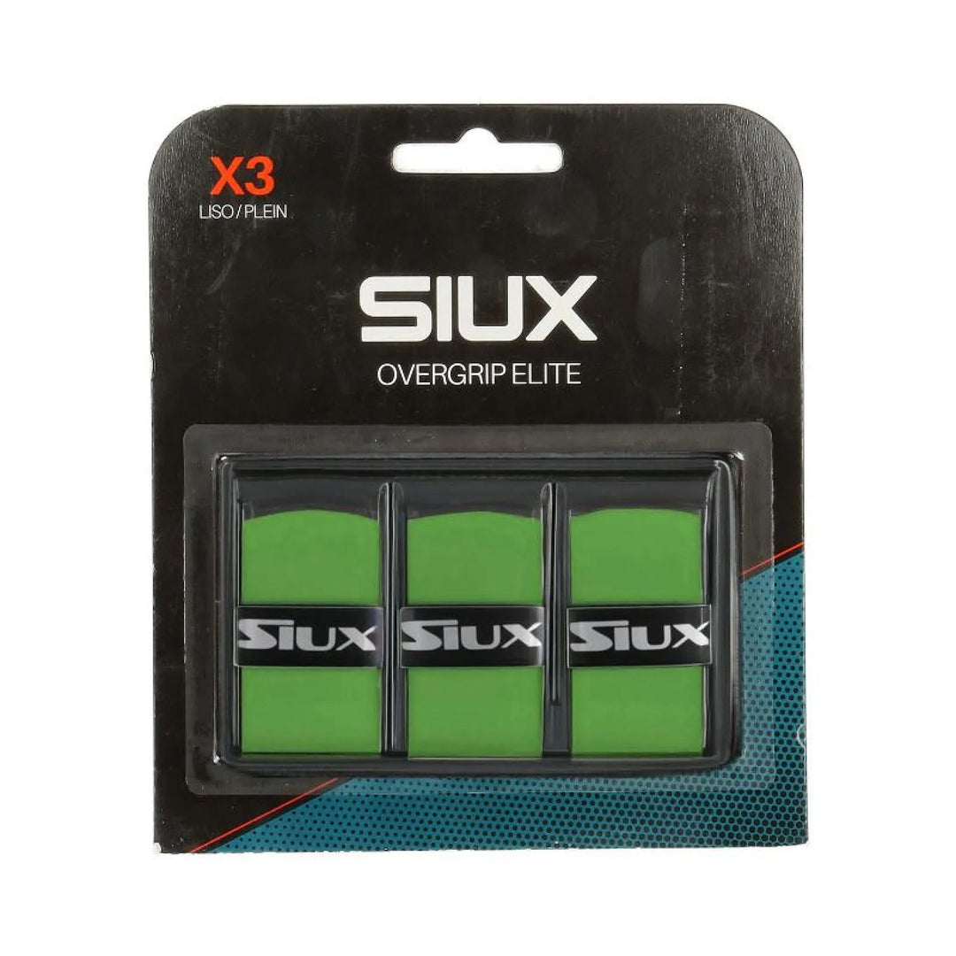 Overgrips Siux Elite Verde 3 Unidades