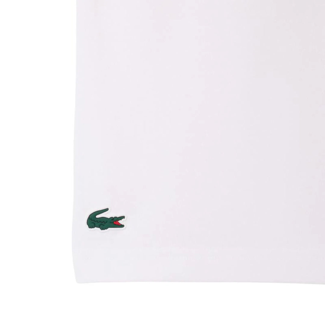 Pack Camiseta Lacoste Novak Djokovic Blanco y Gorra Negro