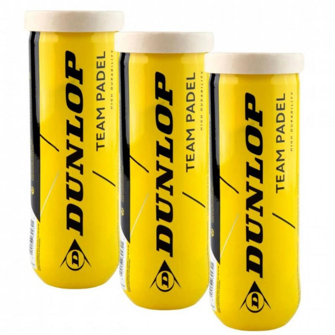 Pack de 3 Botes de Pelotas Dunlop Team | Dunlop