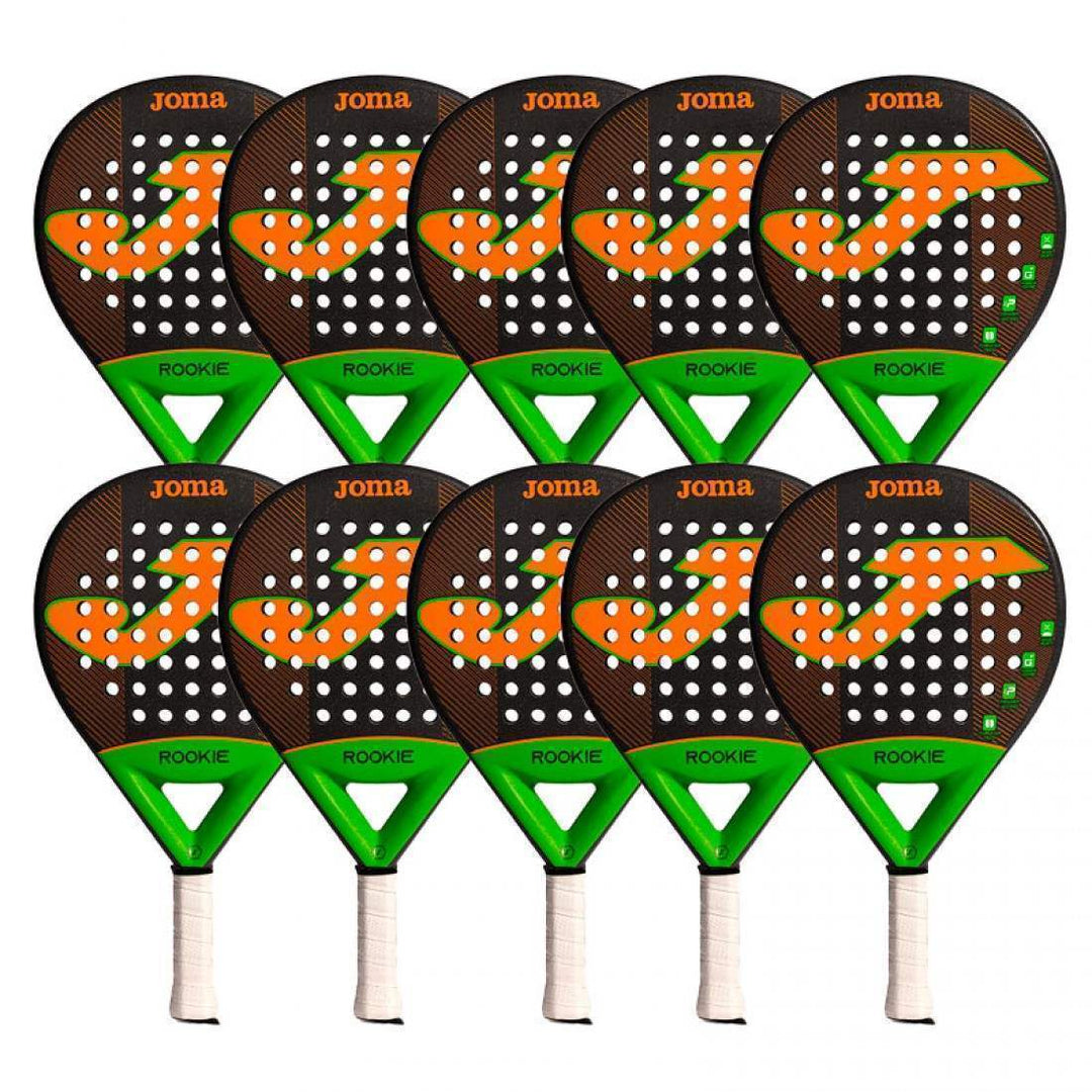 Pack Joma Rookie Negro Naranja  X10 | Joma