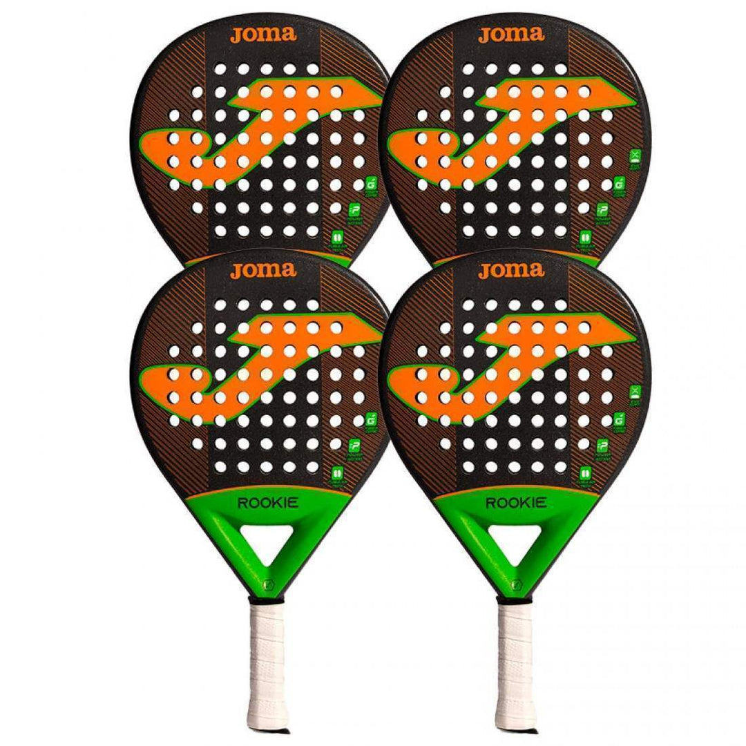Pack Joma Rookie Negro Naranja  X4 | Joma