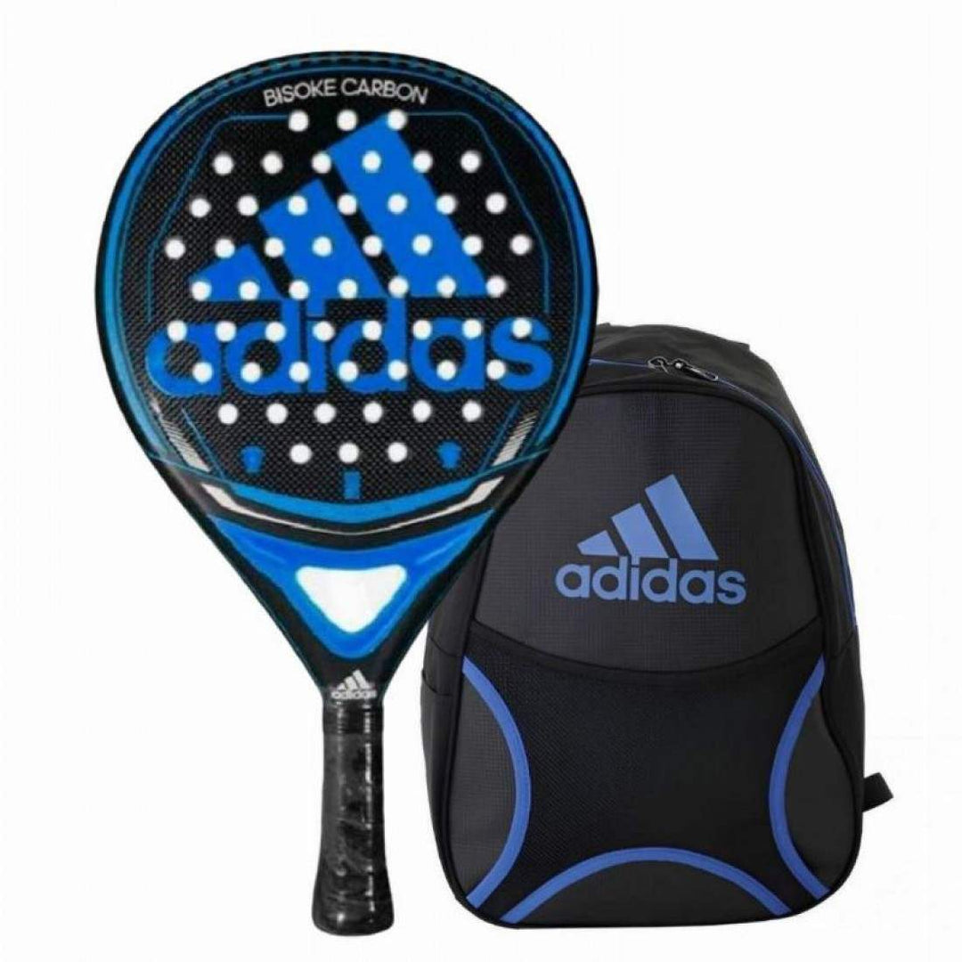 Pack Pala Adidas Bisoke Carbon Azul con Mochila