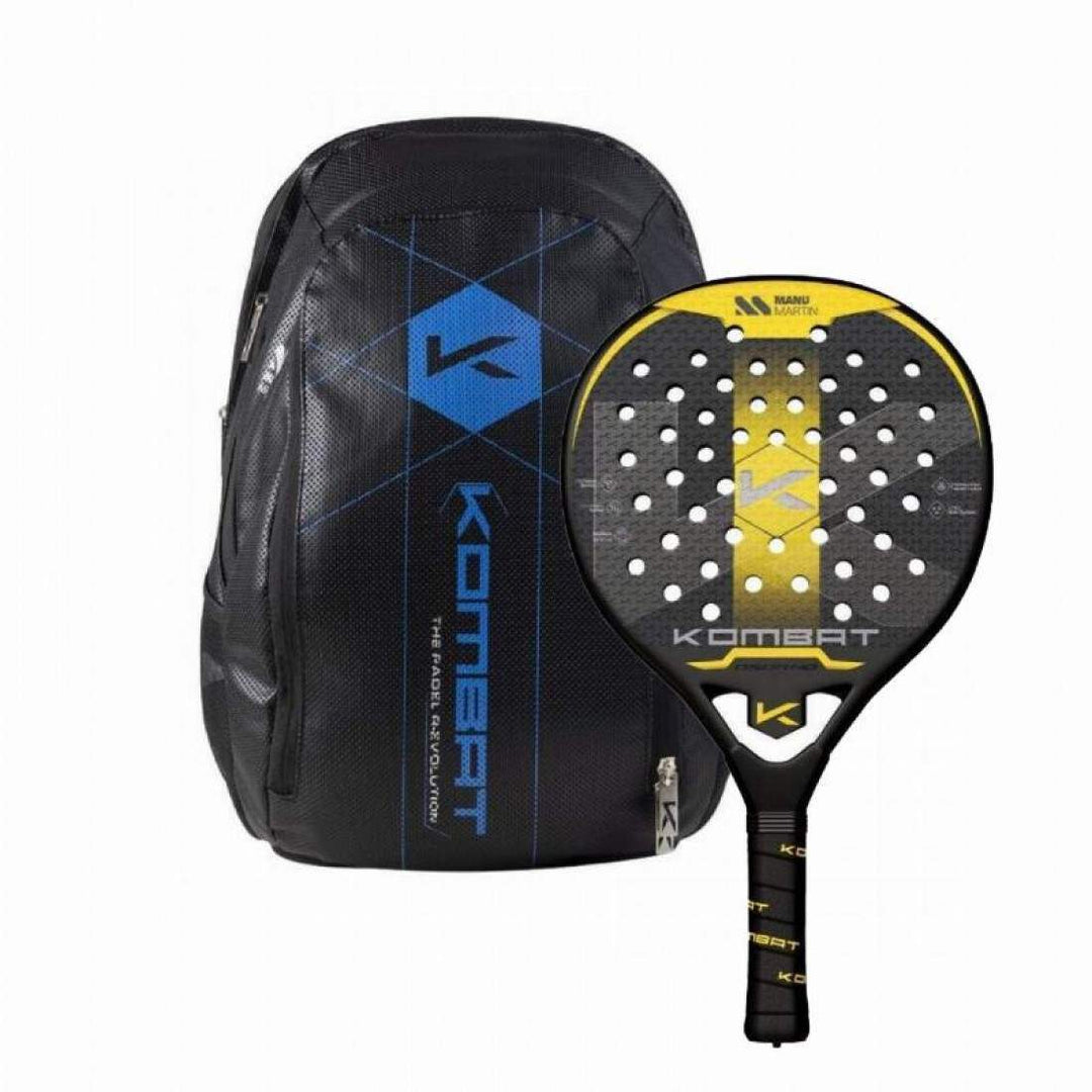 Pack Pala Kombat Manu Martin Osorno y Mochila