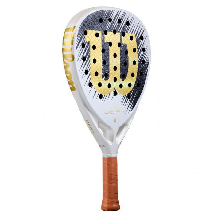 Pala Wilson Defy V1 Blanco Oro