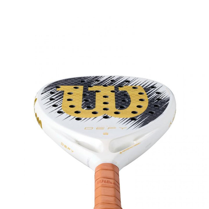 Pala Wilson Defy V1 Blanco Oro