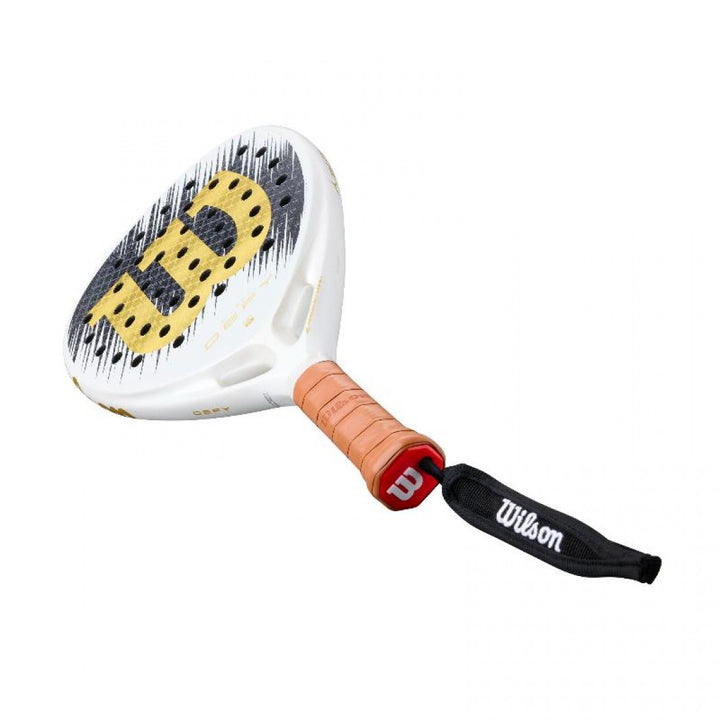 Pala Wilson Defy V1 Blanco Oro