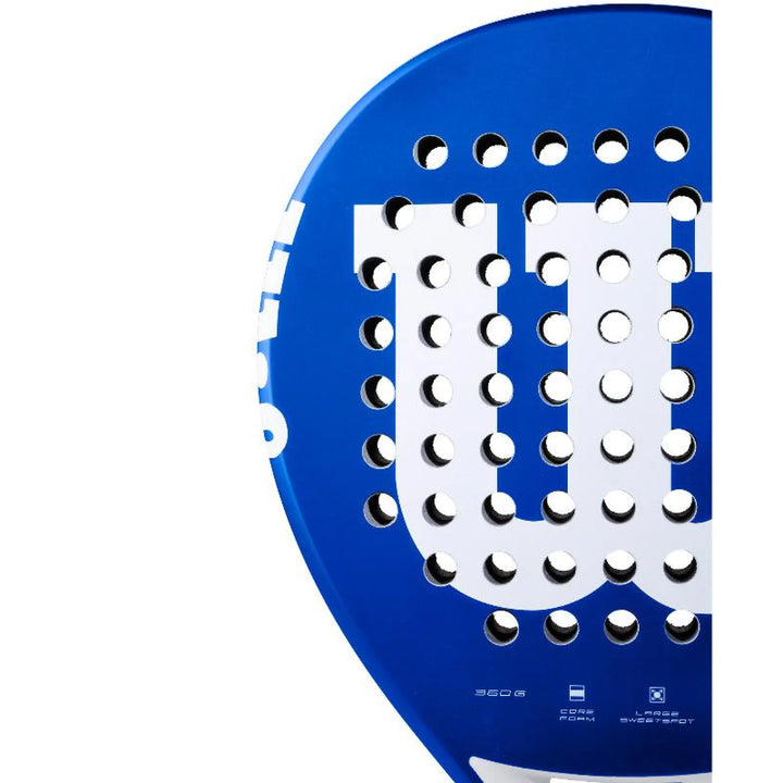 Pala Wilson Elevate Azul Blanco