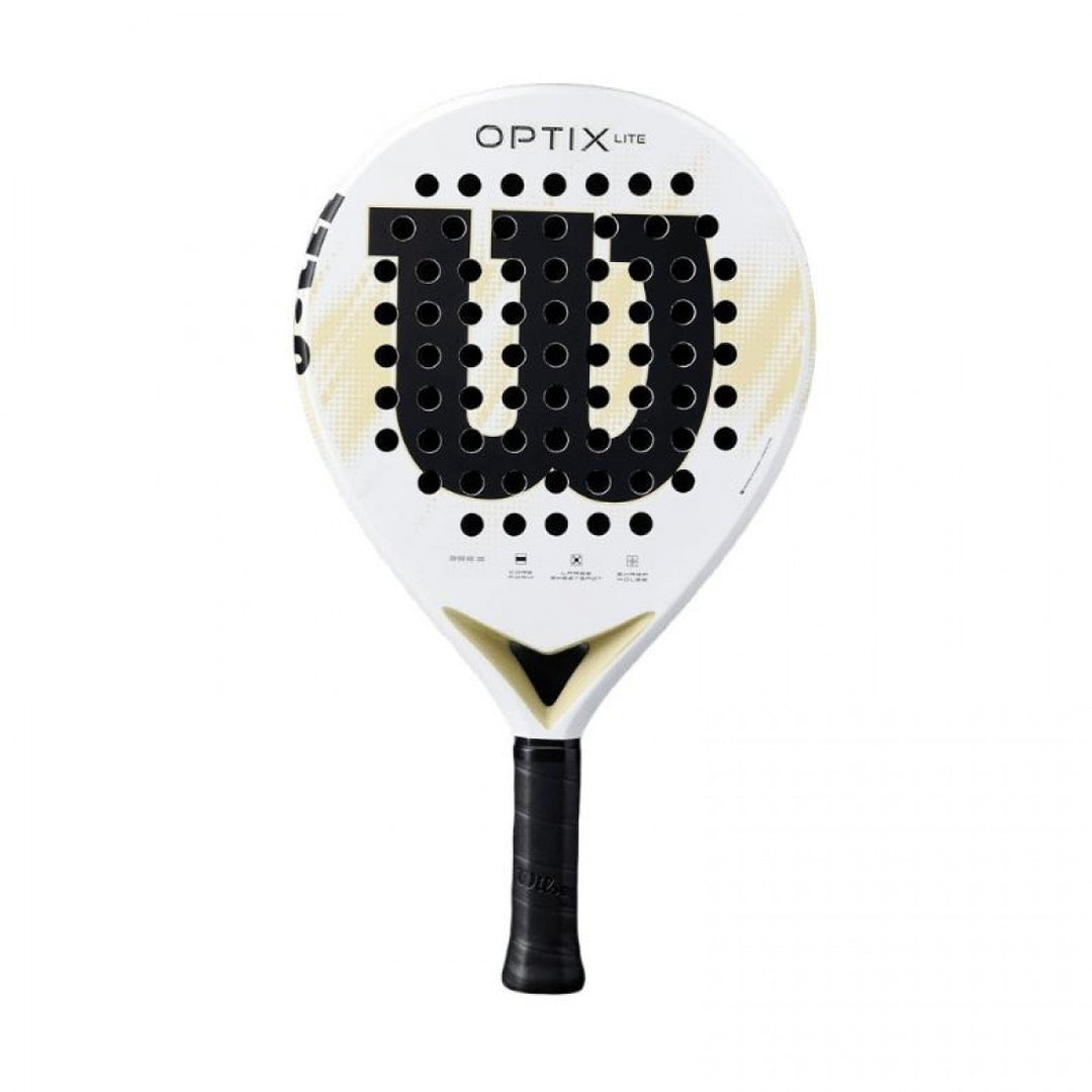 Pala Wilson Optix V2 Lite Blanco | Tienda Padelpoint