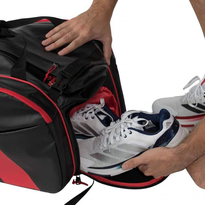 Adidas 3.5 Black Red Multigame Ale Galan Padel Bag