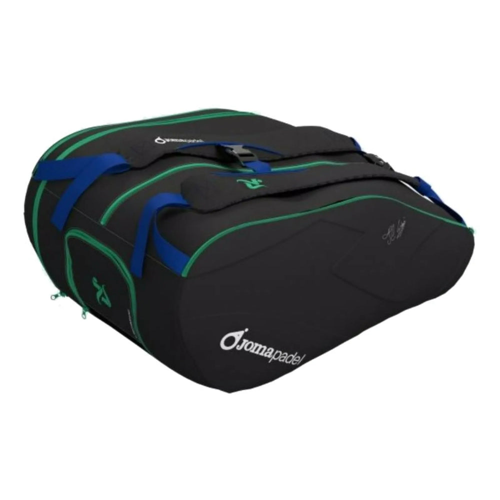 Paletero Joma Juanlu Esbri Padel Negro Verde