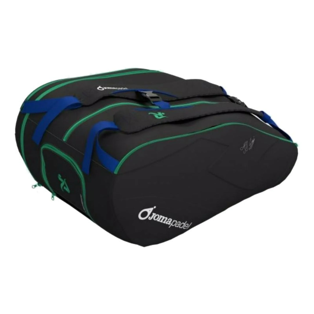 Paletero Joma Juanlu Esbri Padel Negro Verde