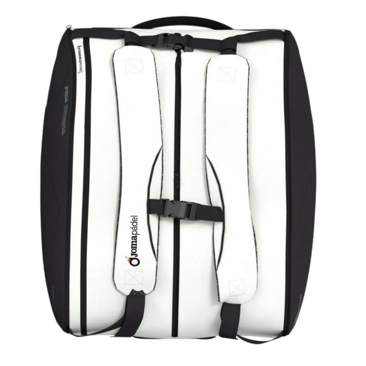 Paletero Joma Padel Negro Blanco