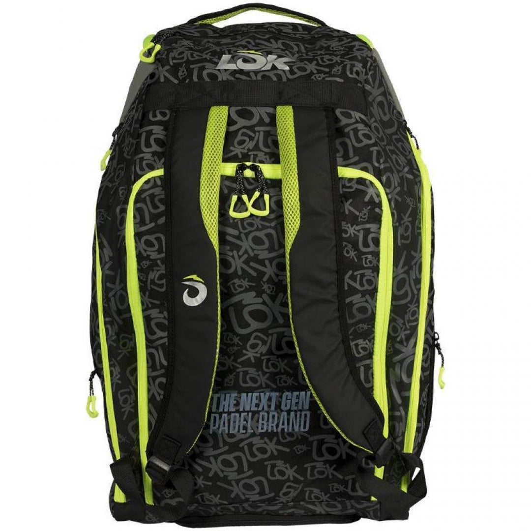 Lok Maxx 2 Padel Bag Black Green