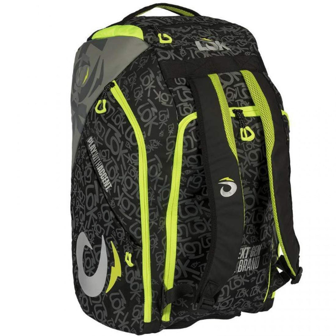 Lok Maxx 2 Padel Bag Black Green