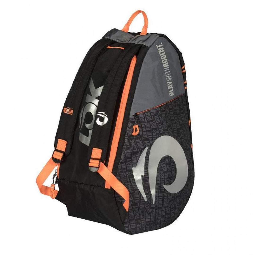 Paletero Lok One 2 Negro Naranja 35L