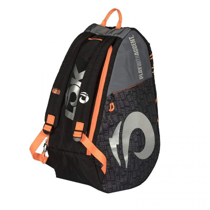 Paletero Lok One 2 Negro Naranja 35L