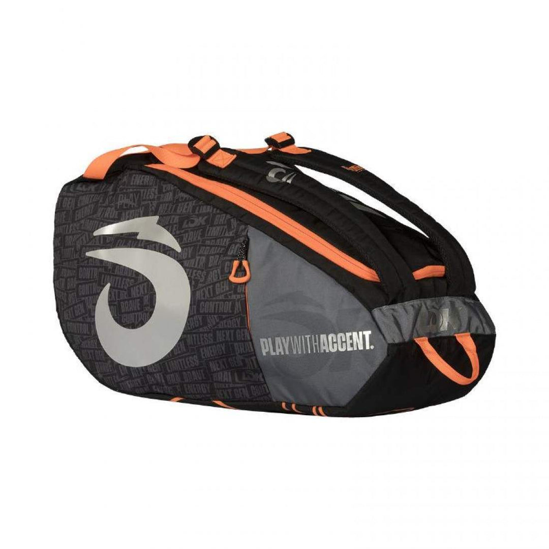 Paletero Lok One 2 Negro Naranja 35L