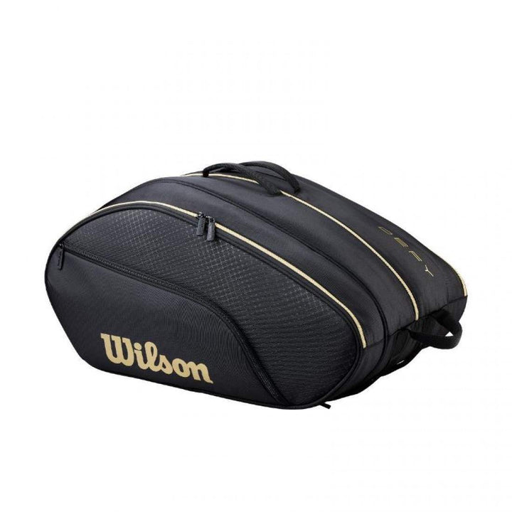 Paletero Wilson Negro Dorado Defy V1