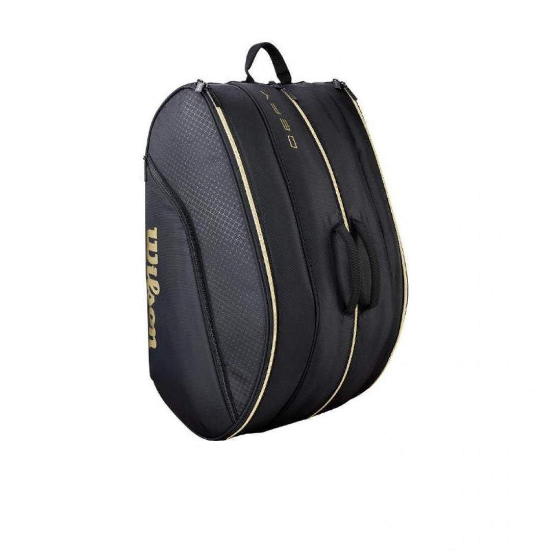 Paletero Wilson Negro Dorado Defy V1