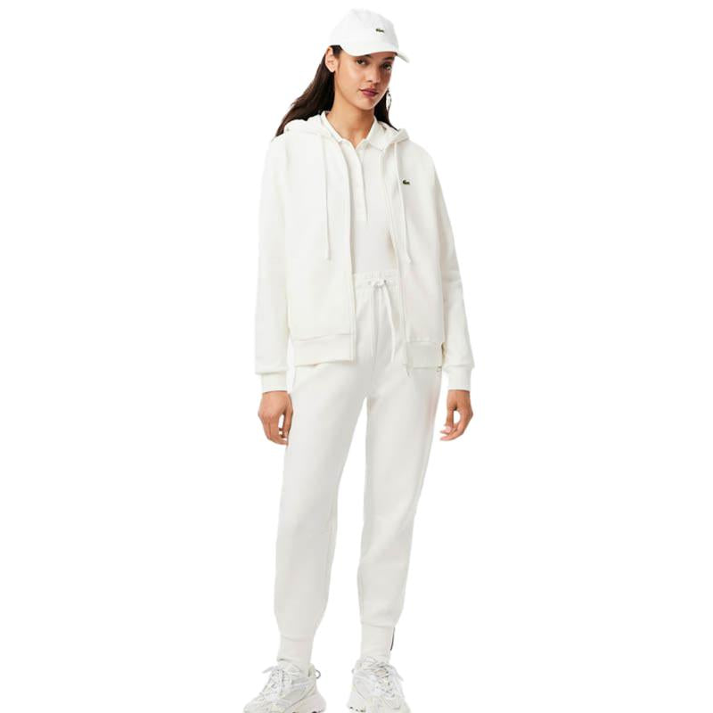 Lacoste Sport Women's White Cotton Trousers
