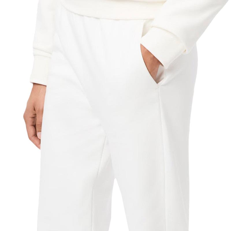 Lacoste Sport Women's White Cotton Trousers