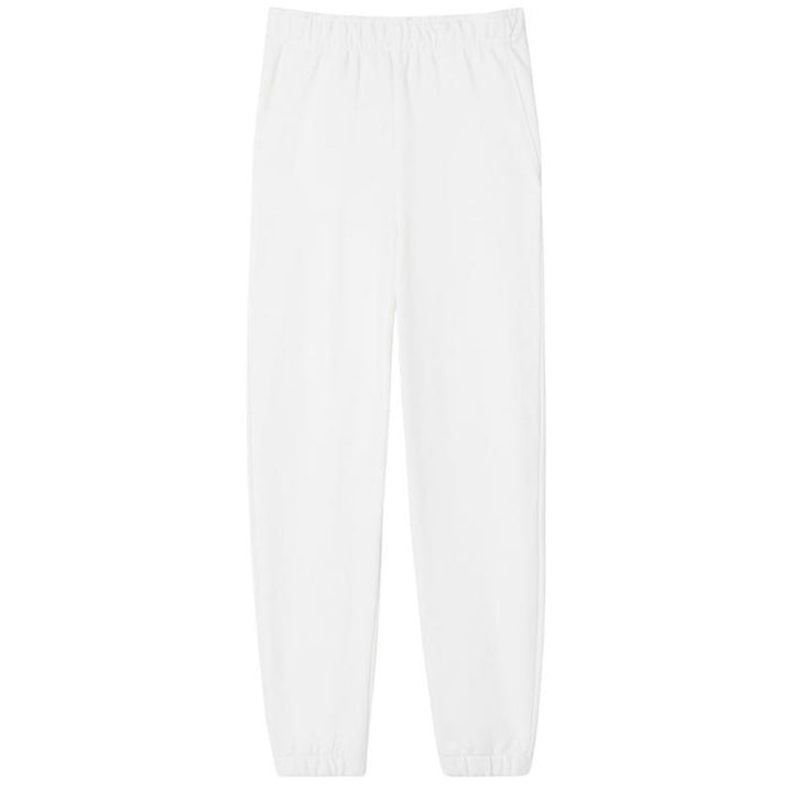 Lacoste Sport Women's White Cotton Trousers
