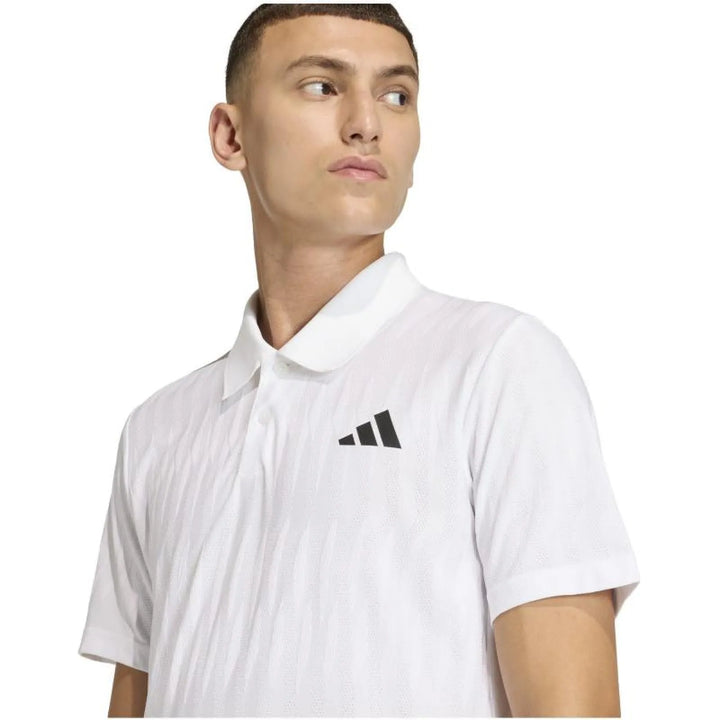 Polo Adidas Tennis Freelift Blanco