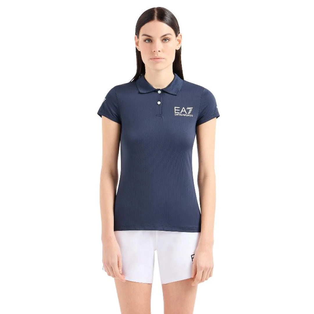 Polo Armani EA7 Ventus 7 Azul Marino Mujer