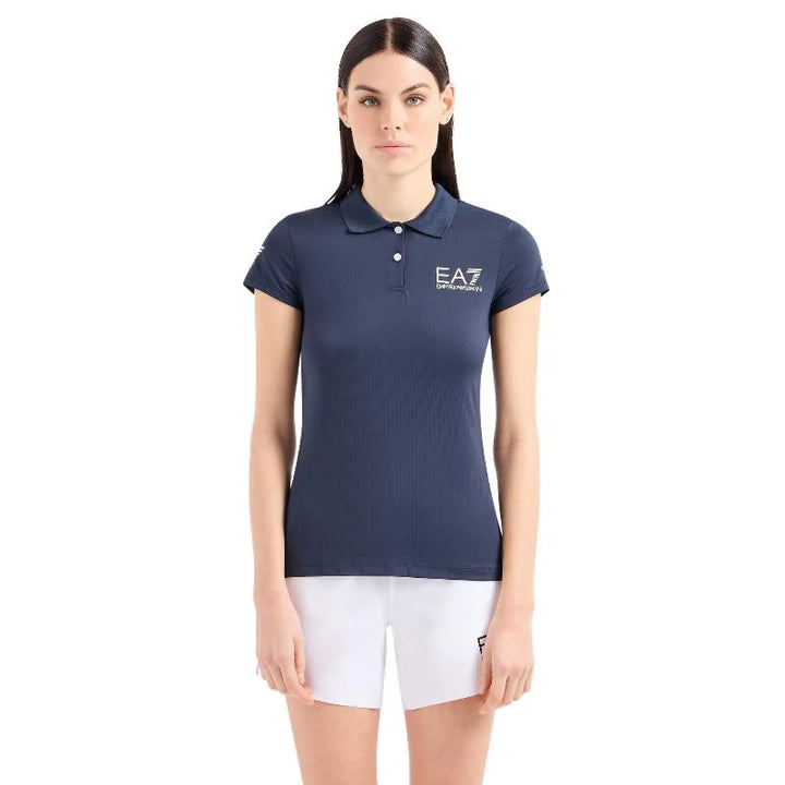 Polo Armani EA7 Ventus 7 Azul Marino Mujer