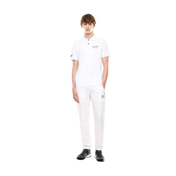 Polo Armani EA7 Ventus 7 Blanco
