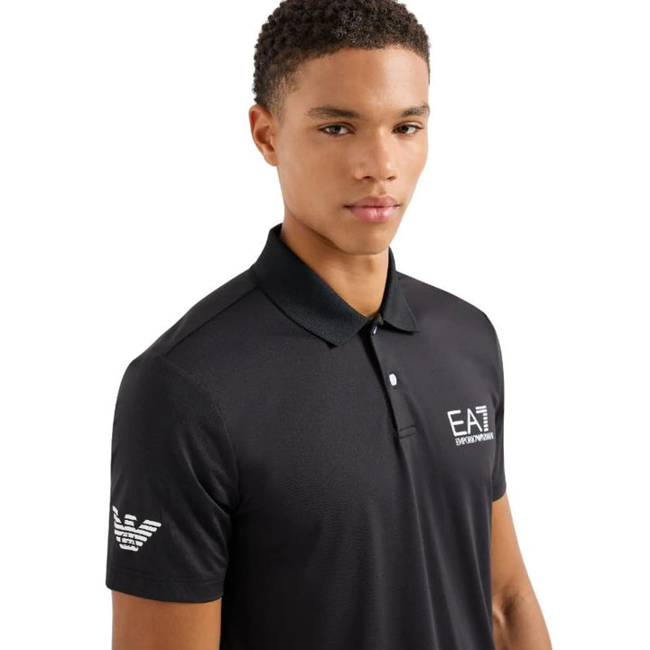 Polo Armani EA7 Ventus 7 Negro