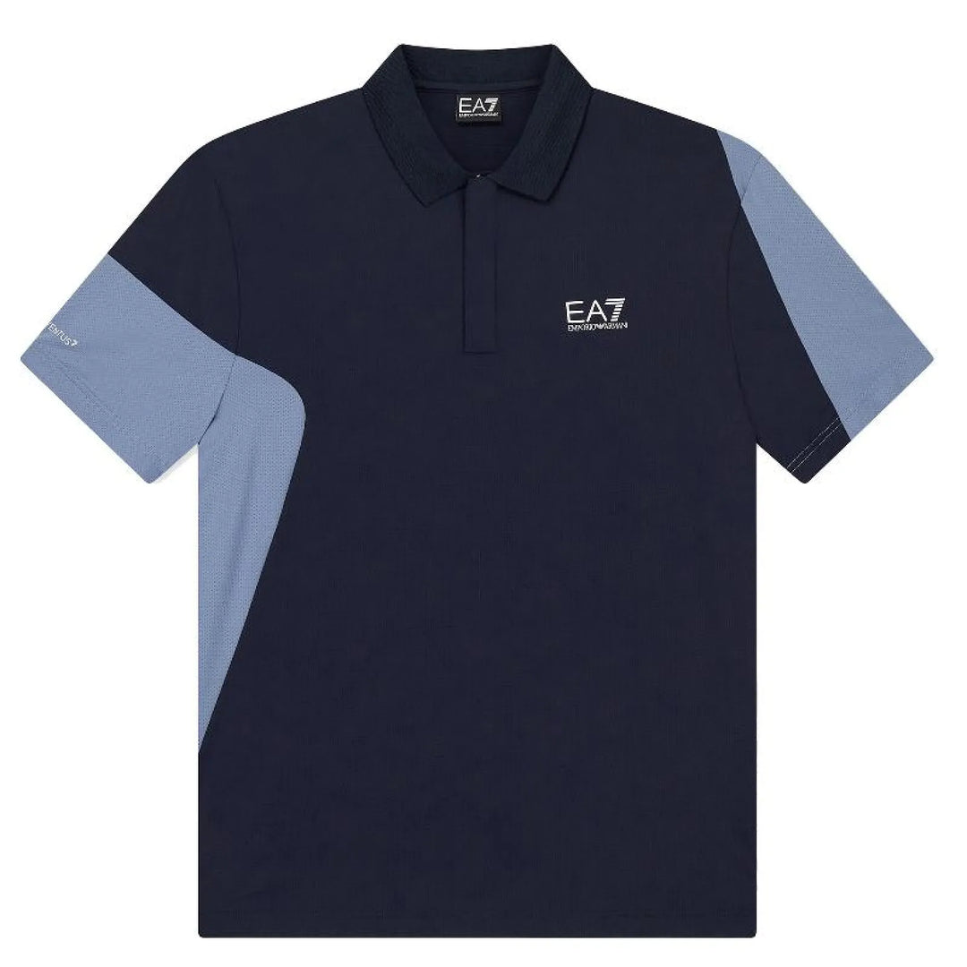 Polo Armani EA7 Ventus 7 Regular Azul Armani
