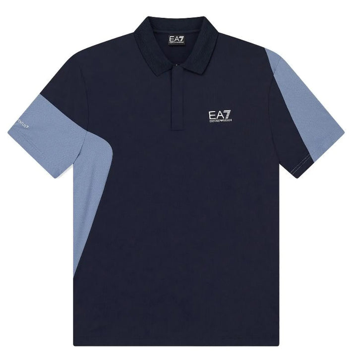 Polo Armani EA7 Ventus 7 Regular Azul Armani