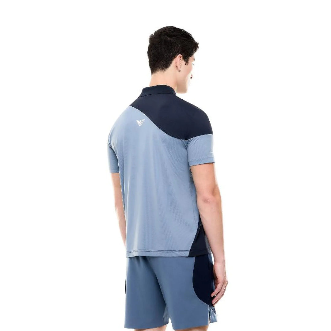 Polo Armani EA7 Ventus 7 Regular Azul Armani
