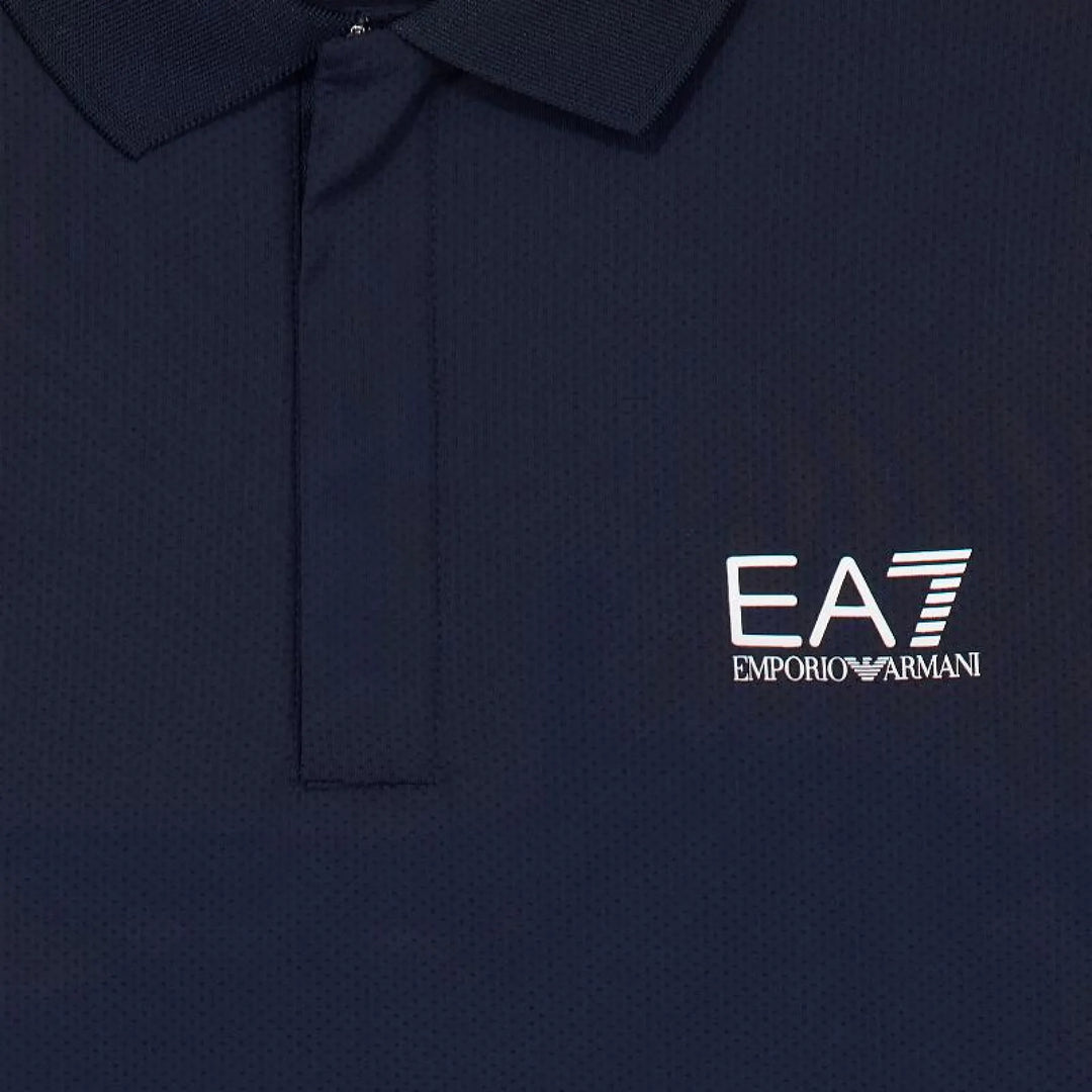 Polo Armani EA7 Ventus 7 Regular Azul Armani