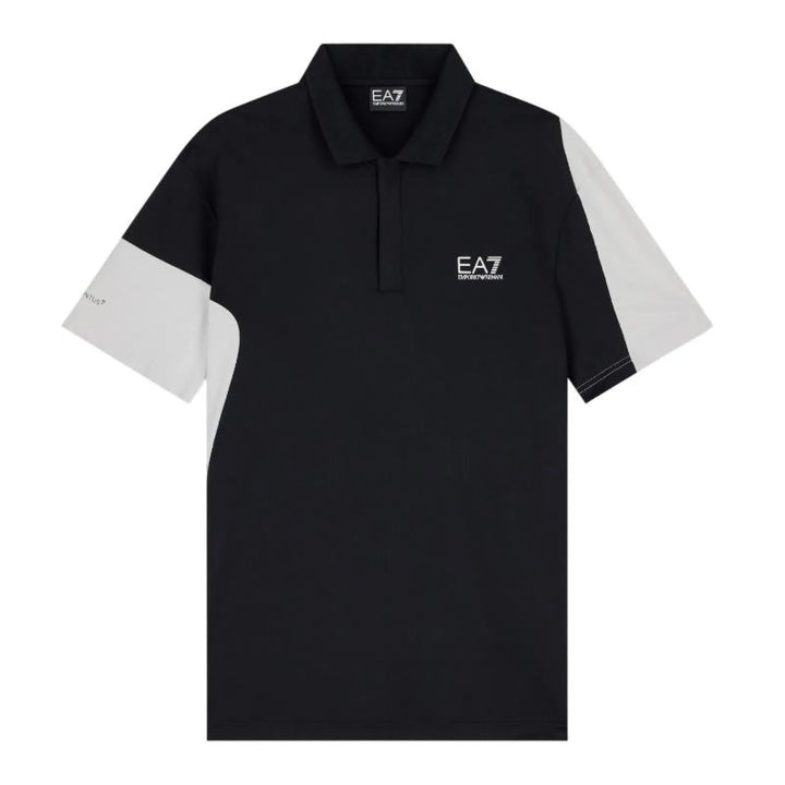 Polo Armani EA7 Ventus 7 Regular Negro
