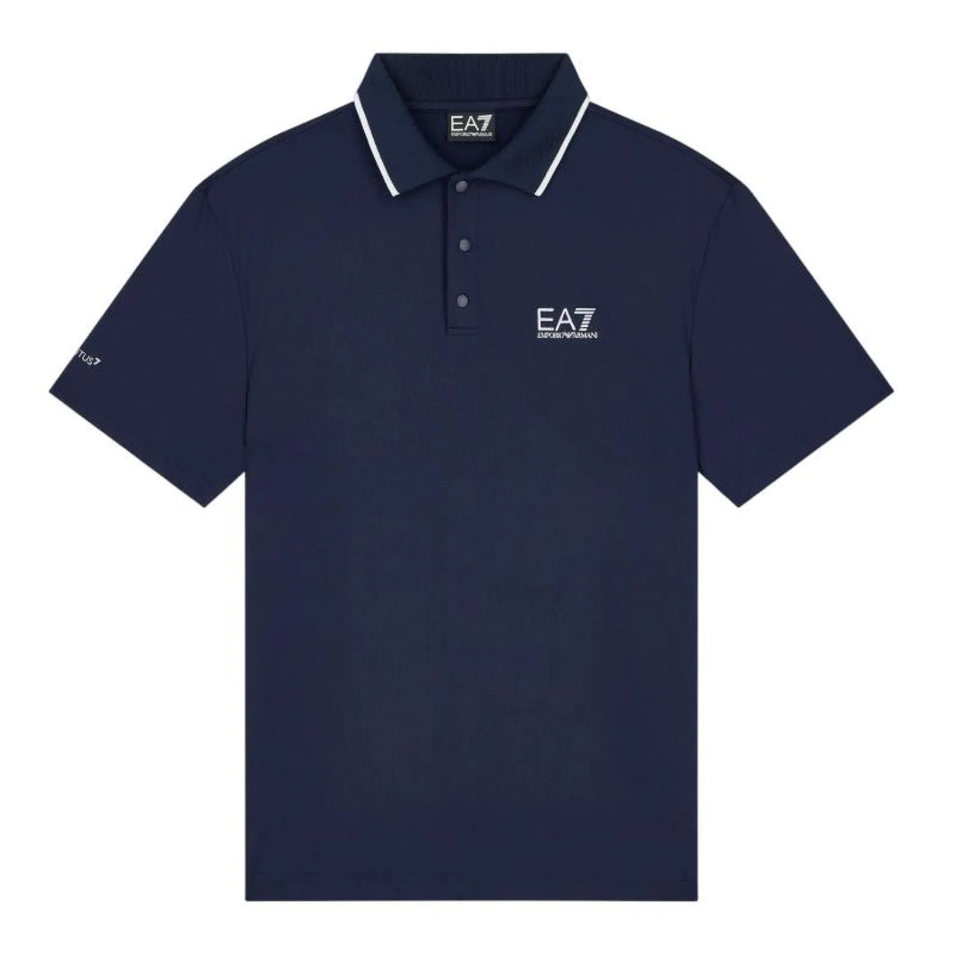 Polo Armani EA7 Ventus 7 Tennis Pro Regular Azul Armani