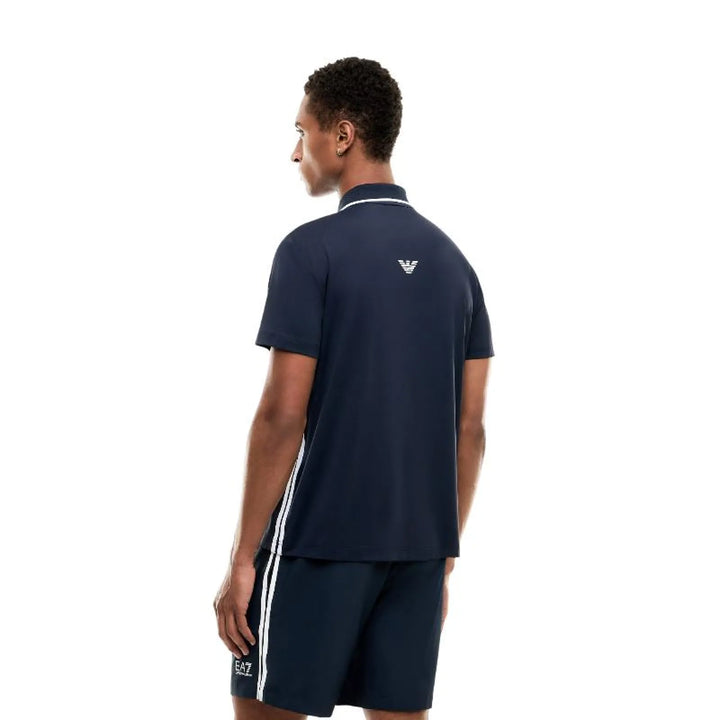 Polo Armani EA7 Ventus 7 Tennis Pro Regular Azul Armani