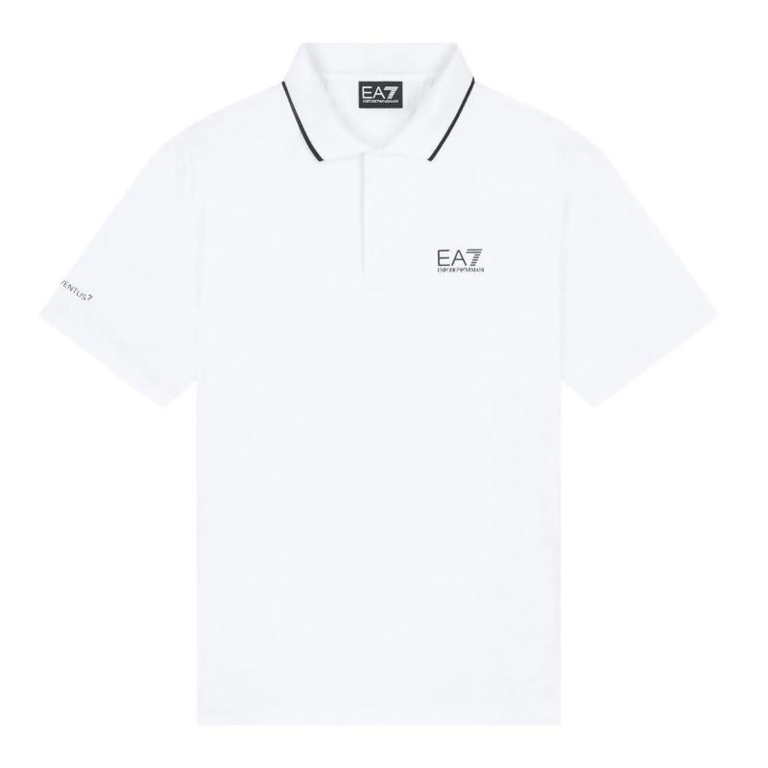 Polo Armani EA7 Ventus 7 Tennis Pro Regular Blanco