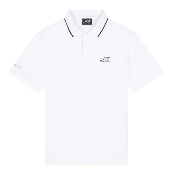Polo Armani EA7 Ventus 7 Tennis Pro Regular Blanco