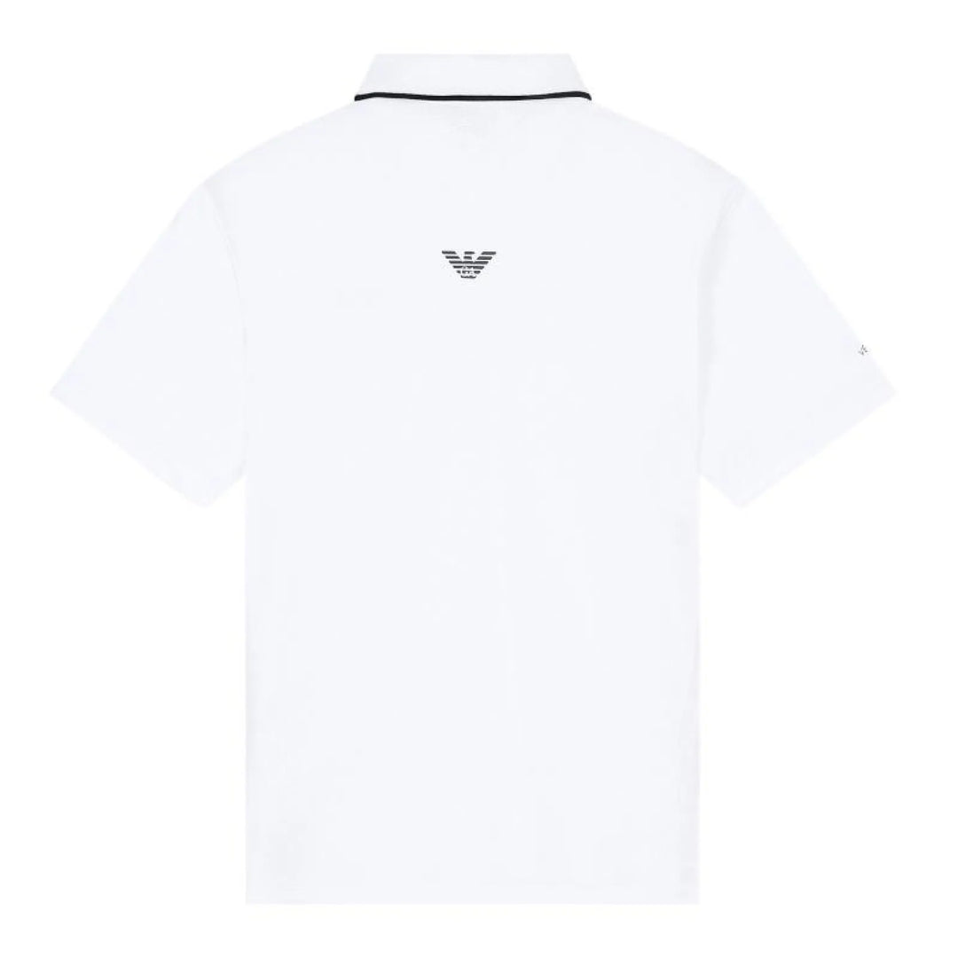 Polo Armani EA7 Ventus 7 Tennis Pro Regular Blanco