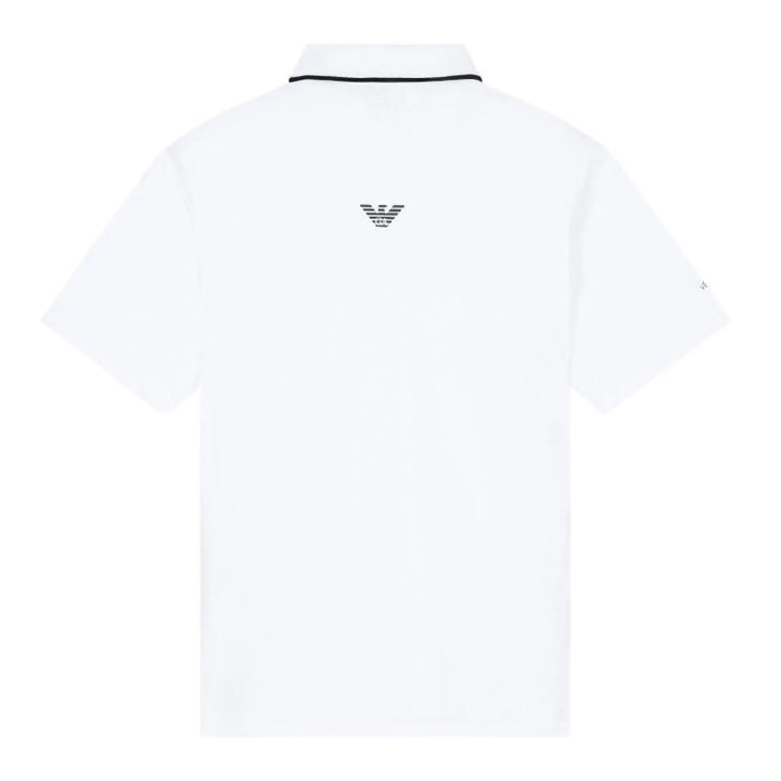 Polo Armani EA7 Ventus 7 Tennis Pro Regular Blanco