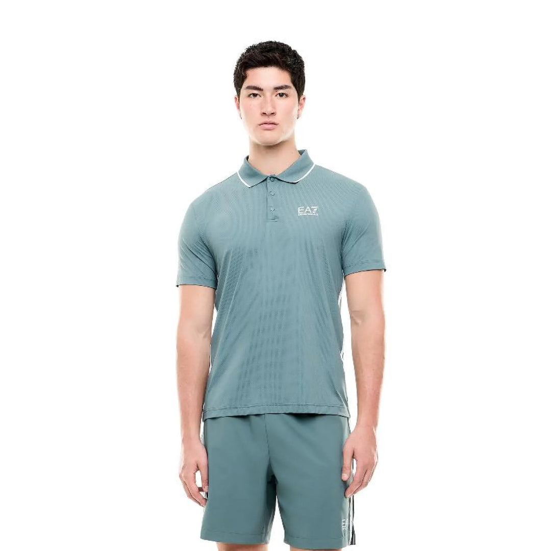 Polo Armani EA7 Ventus 7 Tennis Pro Regular Verde