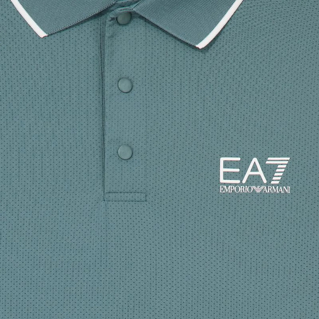 Polo Armani EA7 Ventus 7 Tennis Pro Regular Verde
