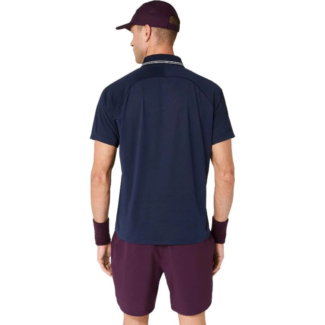 Polo Asics Game SS Top Azul Oscuro