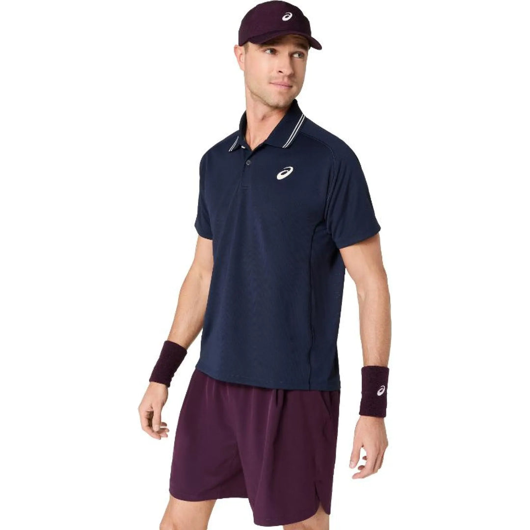Polo Asics Game SS Top Azul Oscuro