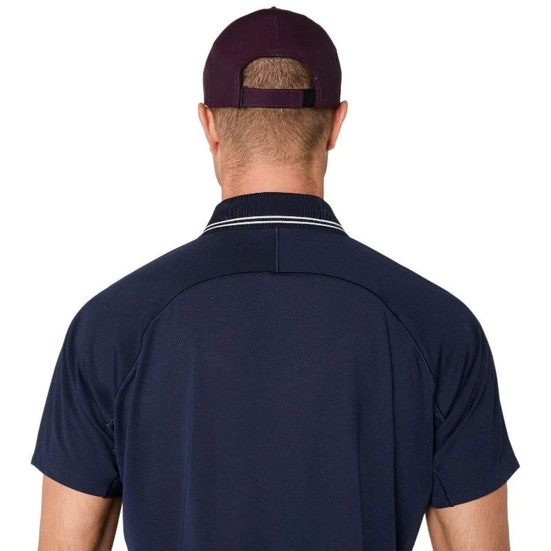 Polo Asics Game SS Top Azul Oscuro