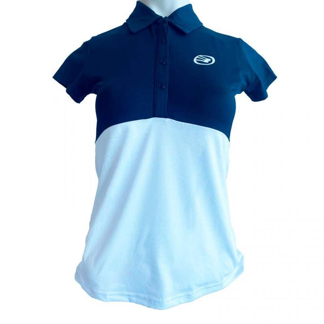 Polo Bullpadel Bisceglie Azul Marino Blanco | Bullpadel