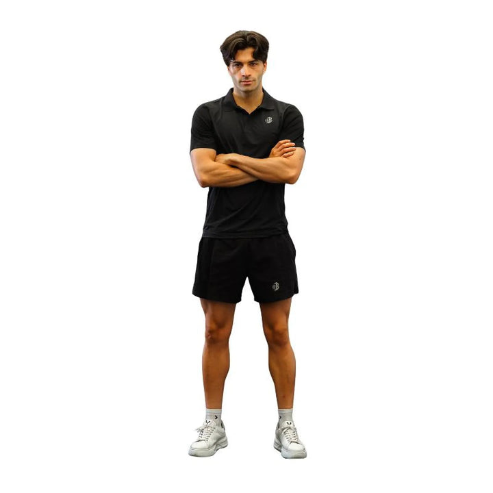 Polo Drybreak Drygame Negro