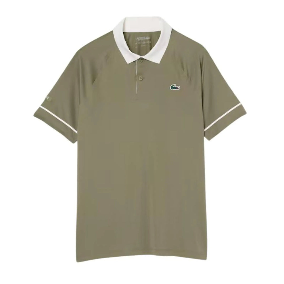 Polo Lacoste Novak Djokovic Kaki